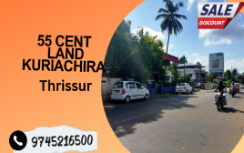 55 Cent Plot For Sale Near Galilii,kuriachira Thrissur 